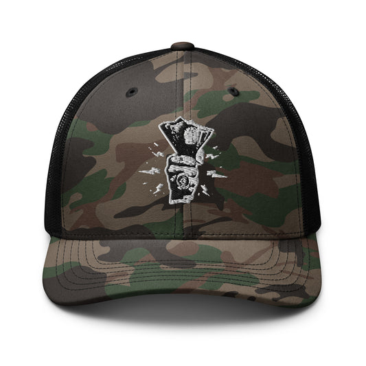 Intentional - Classic Trucker Hat - Green Camo