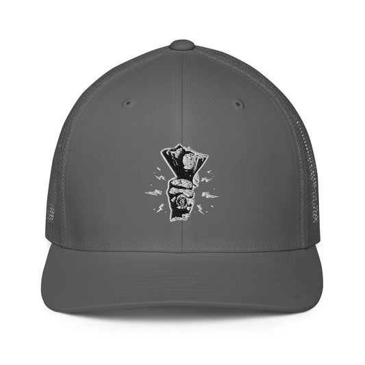 Intentional - Flexfit Trucker Hat - Grey