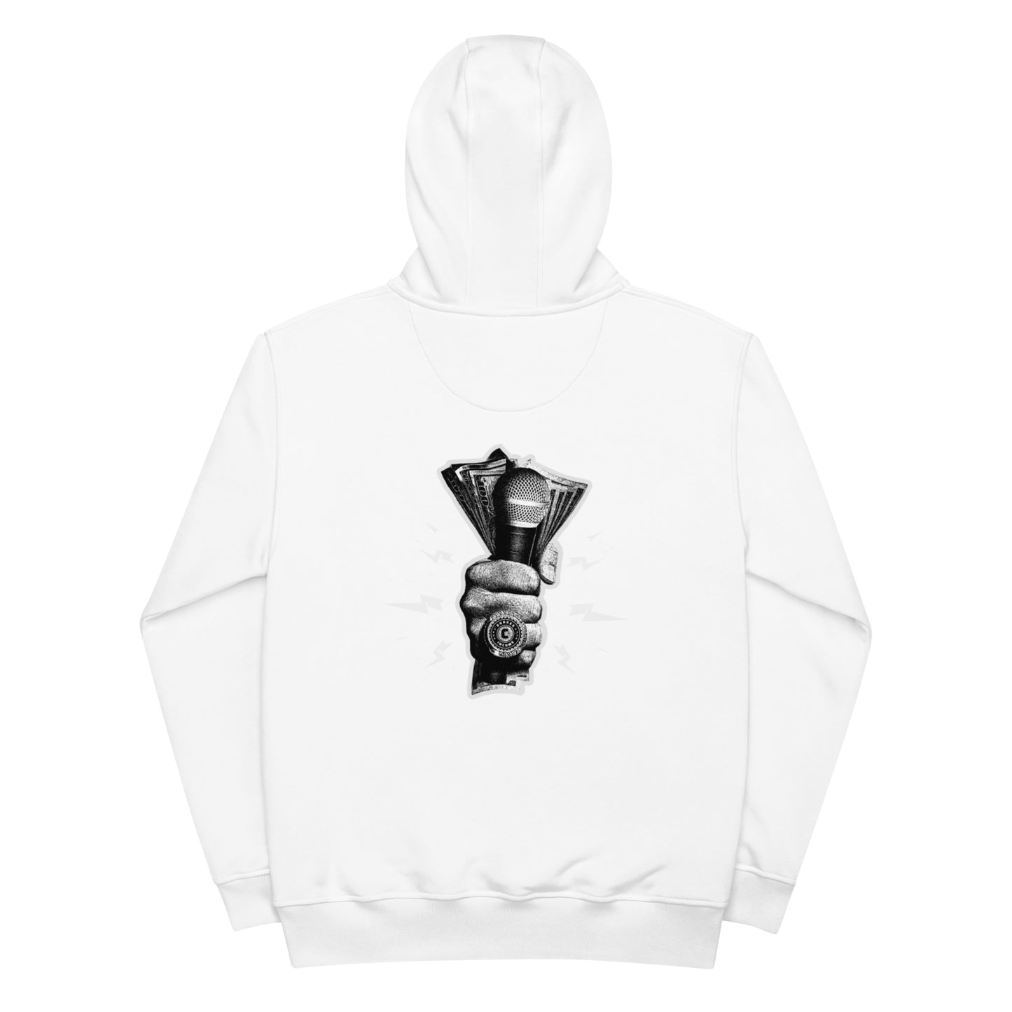 Intentional - Premium Classic Hoodie (Double Sided) - White