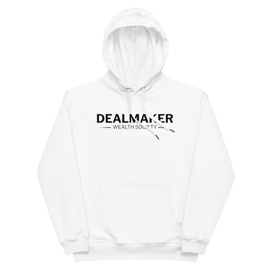 Dealmaker - Premium Fist Hoodie (Double Sided) - White