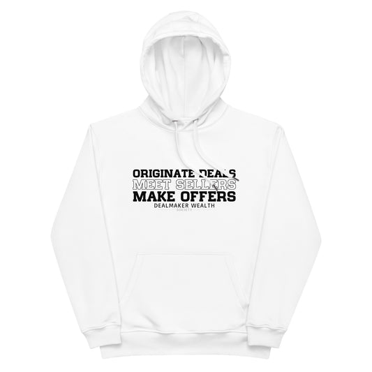 Dealmaker - Premium Deals Hoodie - White