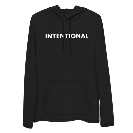 Intentional - Lightweight Classic Hoodie - Black